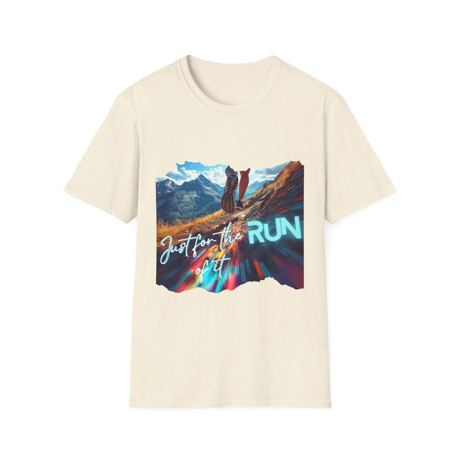 Mountain Run Unisex Softstyle T-Shirt, Running Tee, Trail Runner Shirt, Outdoor
Opens in a new windo