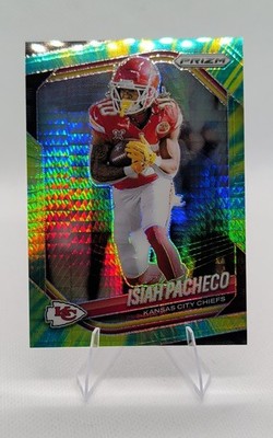 2025 Panini Prizm - Isiah Pacheco #126 Hyper Prizm /200
