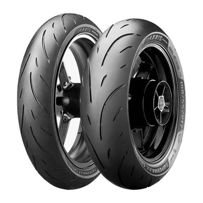 Maxxis Supermaxx Sport MA-SP Dual Compound - Matched tyre pair 120/70-ZR17 and 1