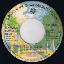 Sanford Townsend Band Smoke From A Distant Fire 45 rpm Lou Canadian Pressing