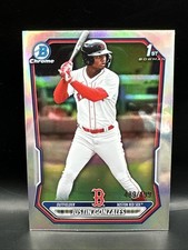 2026 Bowman Justin Gonzales Chrome Refractor /499 #BCP-141 1st Prospect Red Sox