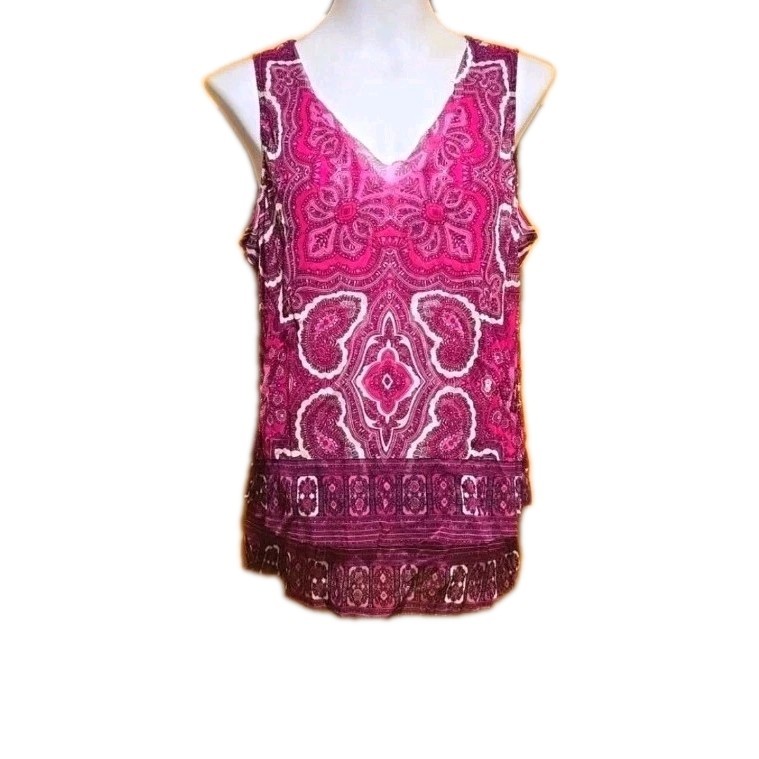 International Concepts Sleeveless Top Xl
