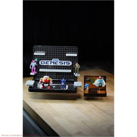 Sega Genesis Display Console - Supervillain Boss Bundle + Sonic 1