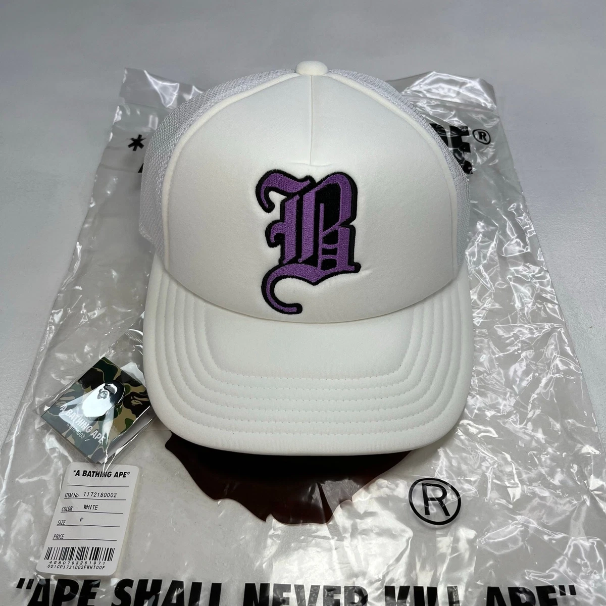 A Bathing Ape White Hats for Men for sale | eBay
