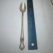 International Silver Old Company SIGNATURE  Silverplate Solid Iced Tea Spoon