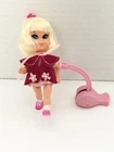 Liddle Kiddles Skediddle Shirley Doll w/ Skediddler Pusher Shoes Mattel