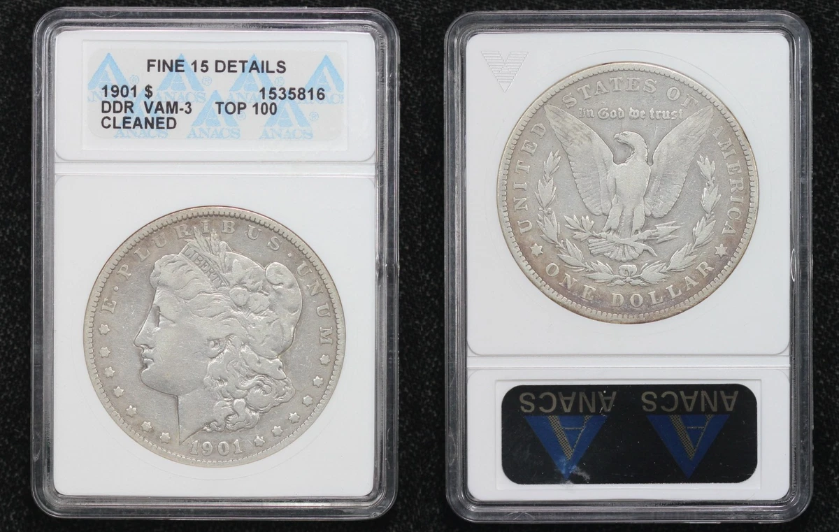 ANACS Certified Morgan Dollars 1878-1921 for sale | eBay