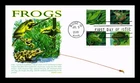 US COVER FROGS FIRST DAY ISSUE SETENANT PANDA CACHET