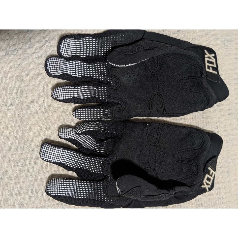 Guantes Fox Racing Dirtpaw Negro Blanco Talla M Motocross MTB Ciclismo Foto 2 de 3