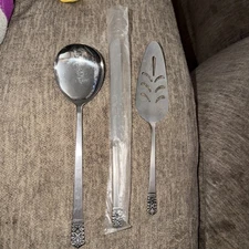 Vintage  W M Dalton Windrim Forged Stainless Steel Flatware Set Of 3