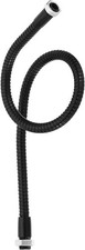 15.7" Universal Gooseneck Hose, 1Pcs M10 to M8 Fine Thread Bendable Metal Positi