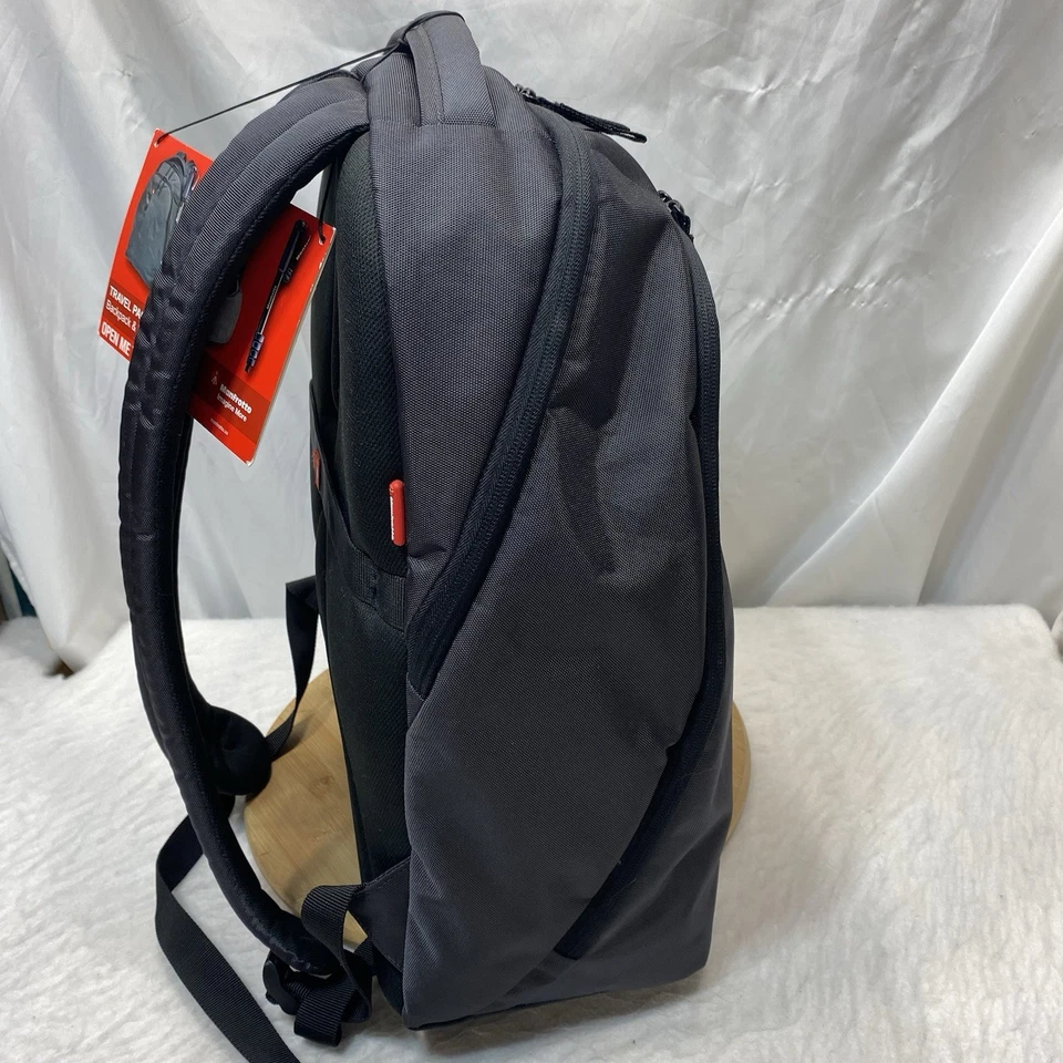 Manfrotto Camera Backpack Gray With Compact MMC3-01M Monopod Trvlpack Laptop - Image 4 of 4