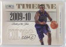 2009-10 Playoff National Treasures Timeline Materials 48/49 Tyreke Evans #3 5y7