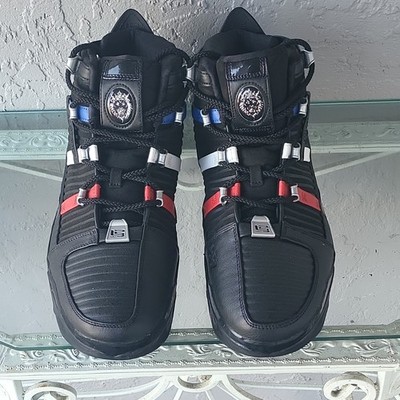Nike Zoom LeBron 3 Barbershop DO9354-001 Black Red Blue High Top Basketball