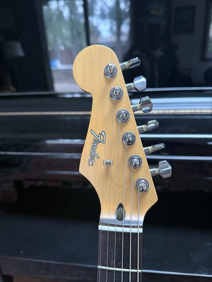 1994 Fender Stratocaster Left Handed Made In Japan Olympic White - Image 3 of 4