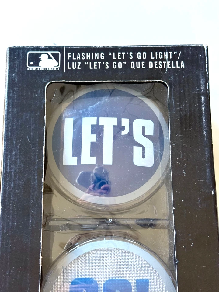 MLB LET'S GO LA DODGERS FLASHING STOP LIGHT SIGN WORLD SERIES made in 2008!! - Image 3 of 4