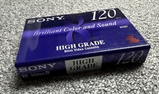 Sony - P6-120HGC High Grade 8MM Video Cassette 120 Mins SEALED - NEW