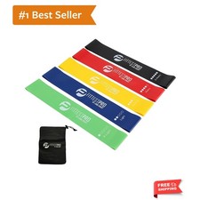 Fittest Pro by Resistance Bands for Legs and Butt, Fabric Exercise Loop Bands...