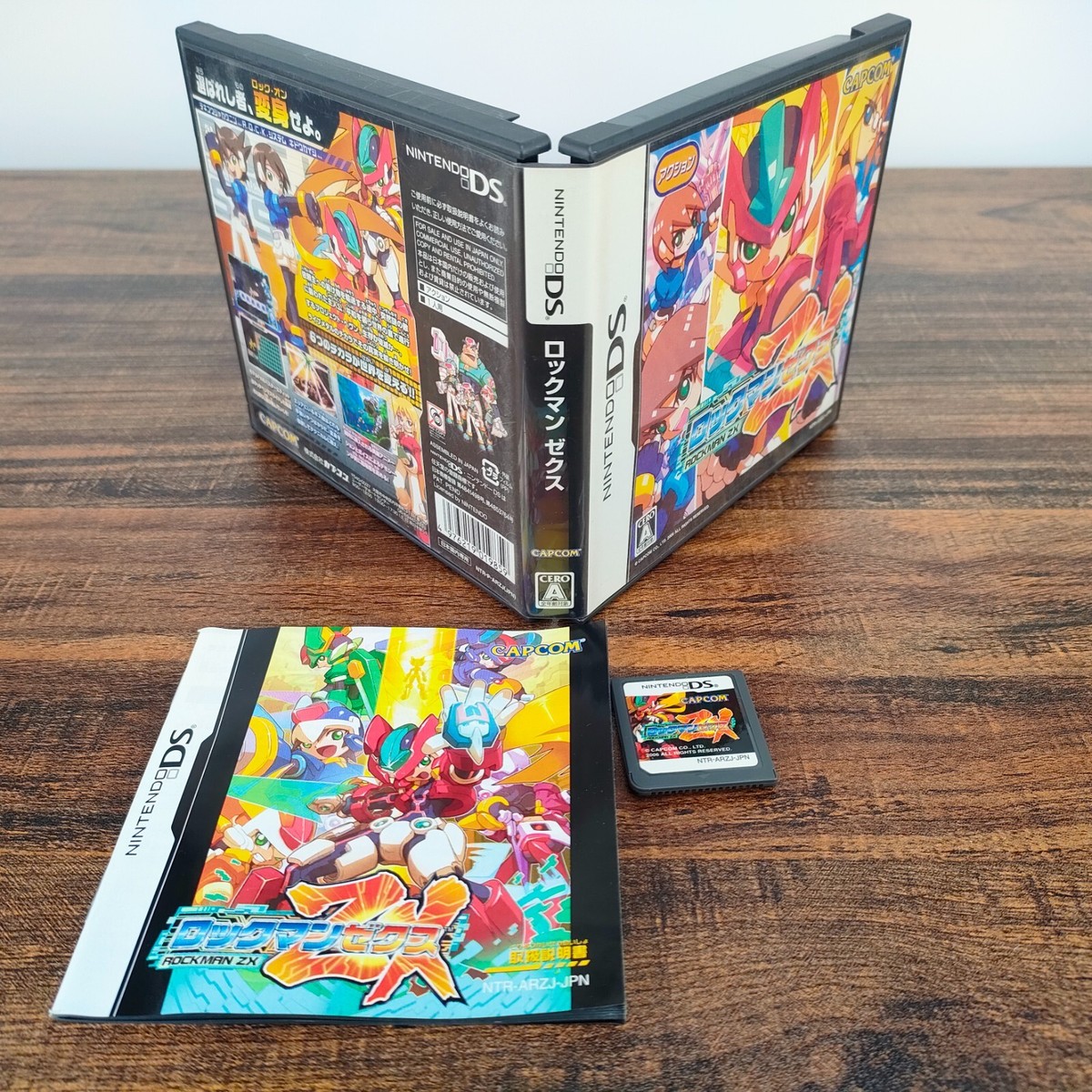 Nintendo DS Rockman Mega Man ZX Advent Zero Collection Japanese