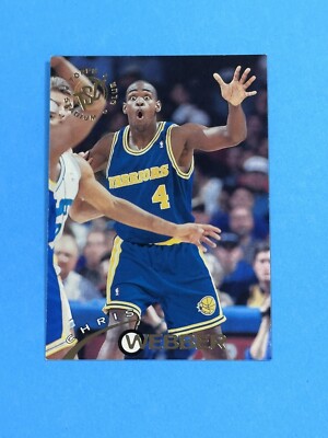 1994-95 Topps Stadium Club Chris Webber #9 Golden State Warriors (I)