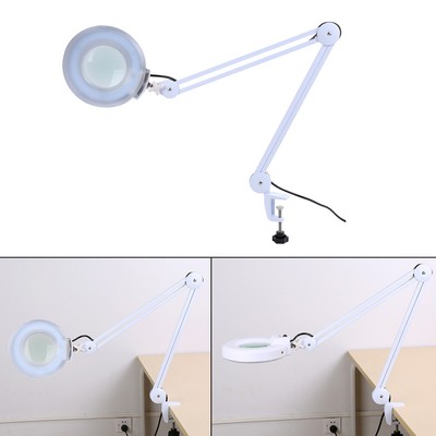 5x Magnifying Lamp Daylight Magnifier Lens Desk Table Task Craft
