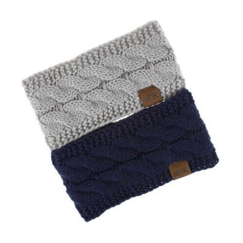 Women's Warm Add Fluffy Thread Knitted Headband Sports Headband Ear Protector - Picture 8 of 46