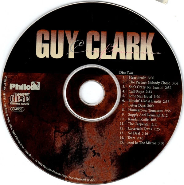 CD Guy Clark - Craftsman (2-CD) - Bild 4 von 4