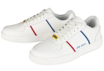  LIDL Sneaker NEU | Schuhe | Fan Collection 2023 | limitiert Gr. 45 Unisex Weiß