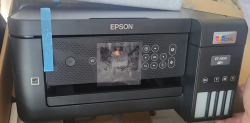 Epson EcoTank ET-2850 All-in-One WiFi Inkjet Printer Black - Free Shipping Used - 第 1/2 張圖片