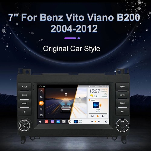 Android For Mercedes Benz Viano Vito B200 CarPlay Car Radio Stereo Player Screen - Picture 3 of 29