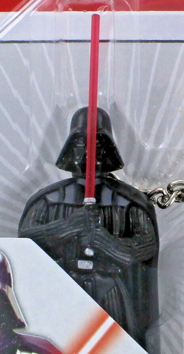 Star Wars DARTH VADER Keychain Keyring Lucas Light Saber Cyborg