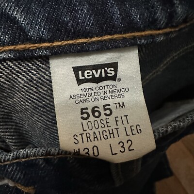 LEVI’S 565 W32 L30 565™ Loose Straight Men's Jeans - Medium Wash | Levi's® US