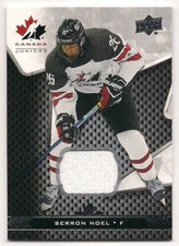Serron Noel 2018 Upper Deck Team Canada Juniors Game Used Jersey