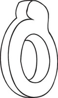 Bosal 255-807 Gummistreifen, Abgasanlage FüR Seat