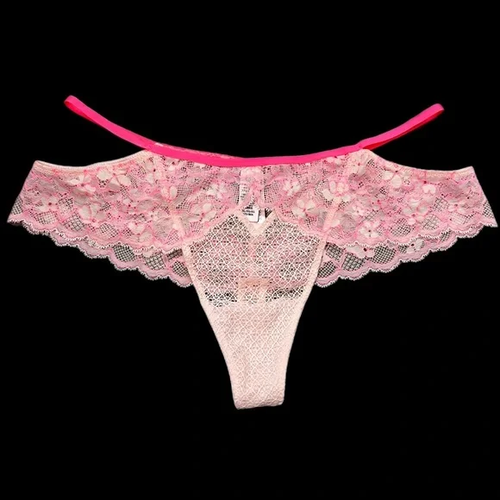 Sous-vêtements En String Pour Femmes, Culotte Sexy En Dentelle Pour