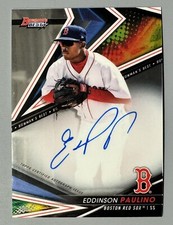 2022 Bowman's Best Eddinson Paulino On-Card Autograph #B22-EP Red Sox