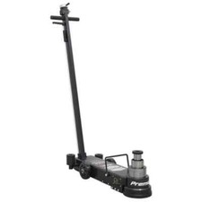 Image of Sealey Air Operated Jack 10-40tonne Telescopic - Long Reach/Low Entry Garage ...