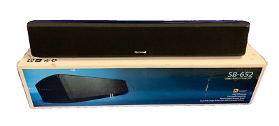 Sherwood  SB-652, 24'' Center Channel, Dual L/R Full-Range, Black Gloss, PreOwned