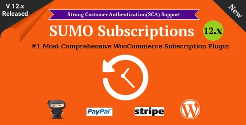 SUMO Subscriptions GPL v15.2.0 – WooCommerce Subscription System