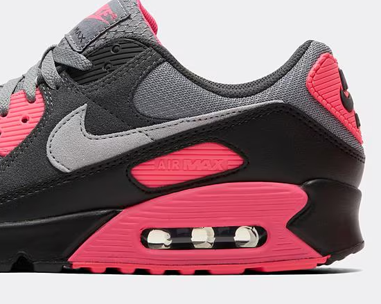 Nike Air Max 90 in Dark Grey and Pink All Sizes Limited