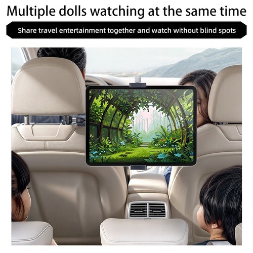 Car headrest tablet holder rear seat back fixed ipad mobile phone - Picture 9 of 11
