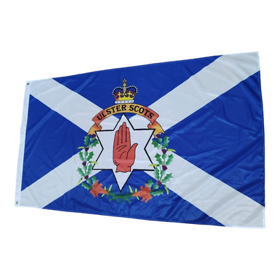 ULSTER SCHOTTISCHE FLAGGE 5 X 3 FUSS MIT ÖSEN