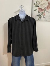 Claiborne Men s Black Longsleeve Shirt-XL