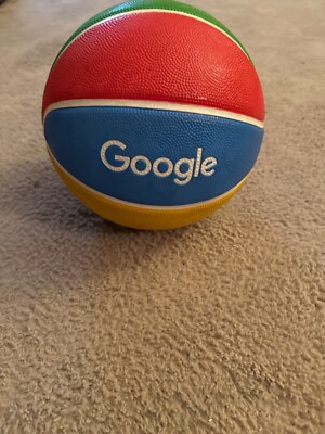Google Merchandise Limited Edition  29.5in Basketball HTF Size 7 2024