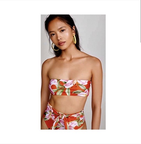 Mara Hoffman Abigail Bandeau Bikini Top. NWT. Size XS. Retail- $140 - Picture 2 of 8