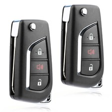 2 Key Fob Remote For 2017 2018 Toyota Corolla Remote 89070-12c20 Hyq12bfa H Chip