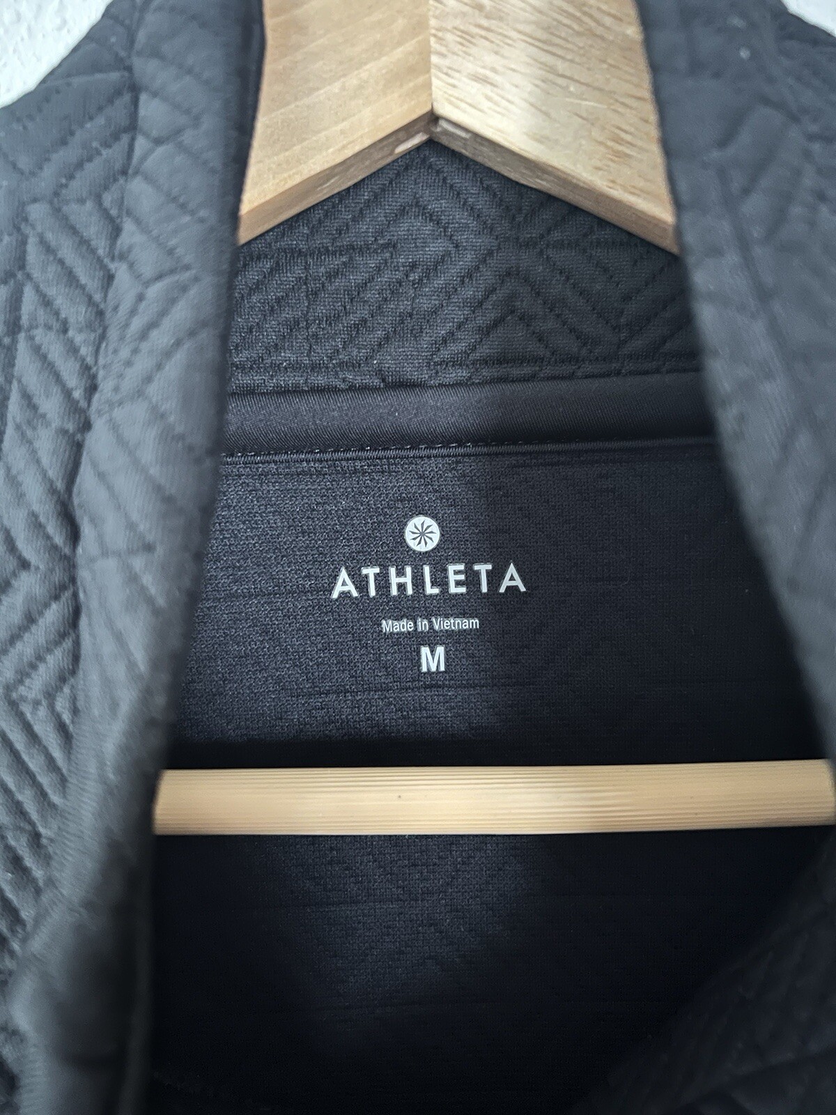 Athleta Jacquard Elevation Black Pullover High Ne… - image 8