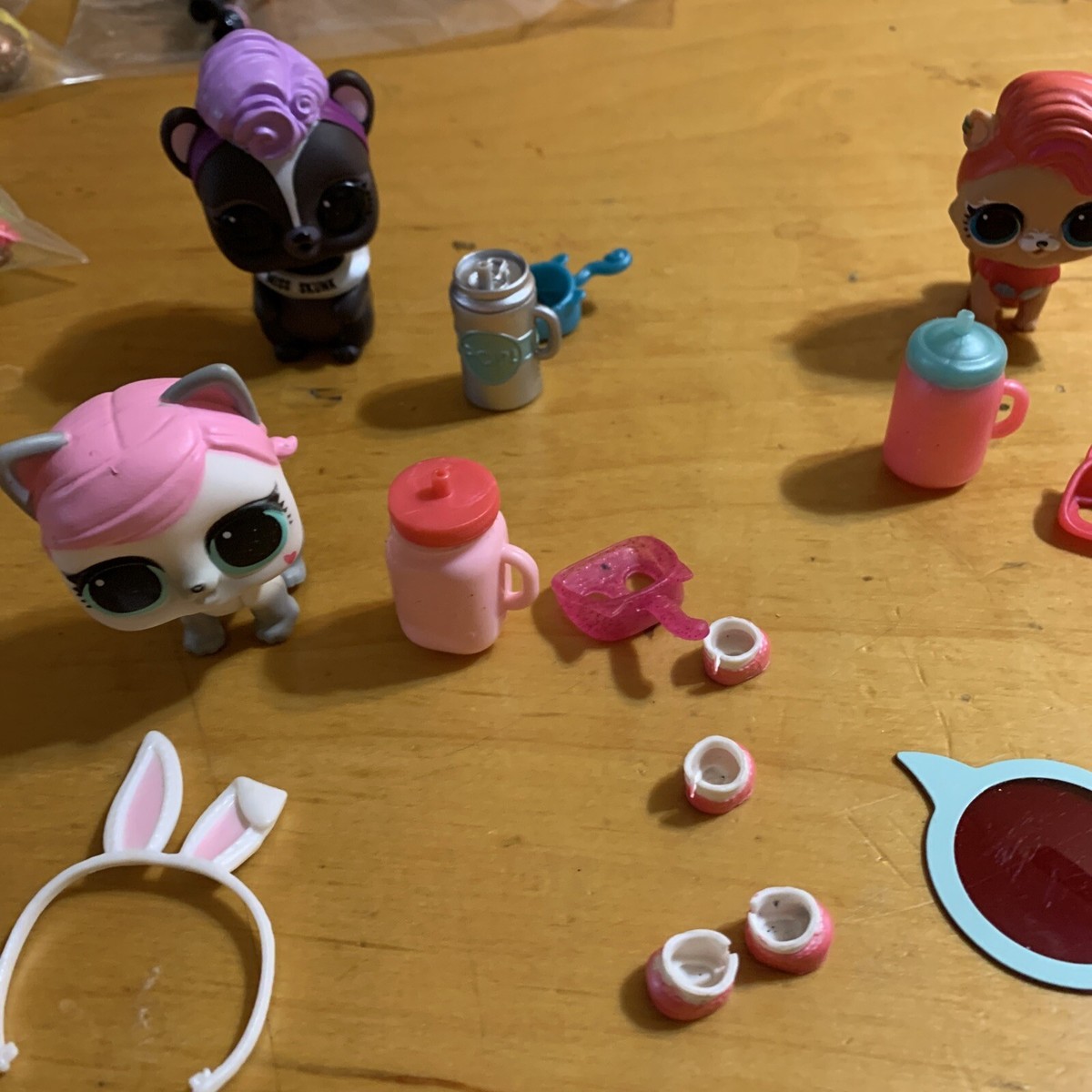 LOL Surprise Fashion Doll Pets Hops Kit-Tea Cat Miss skunk More G42