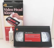 READ RIGHT RR2216 Video Head Kleen * VHS/VCR Head Cleaner Retro VIDEOTAPE ONLY