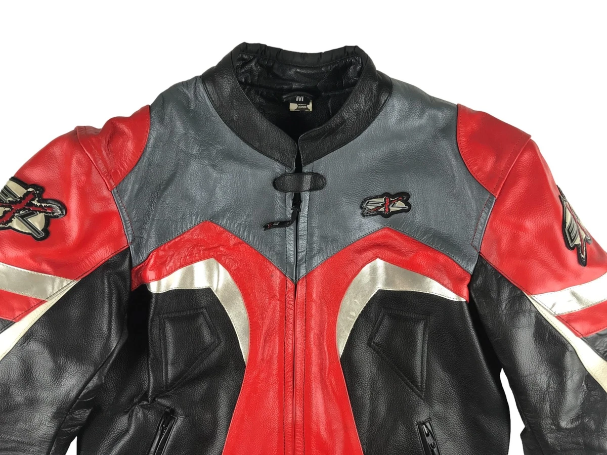 Exl leather motorcycle clearance jacket